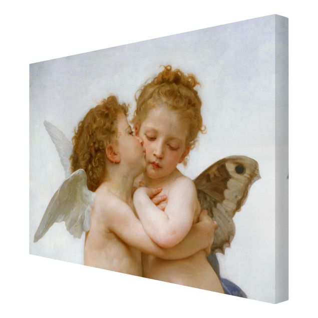 Wanddeko Büro William Adolphe Bouguereau - Der erste Kuss