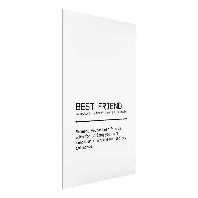 Wanddeko Praxis Definition Best Friend