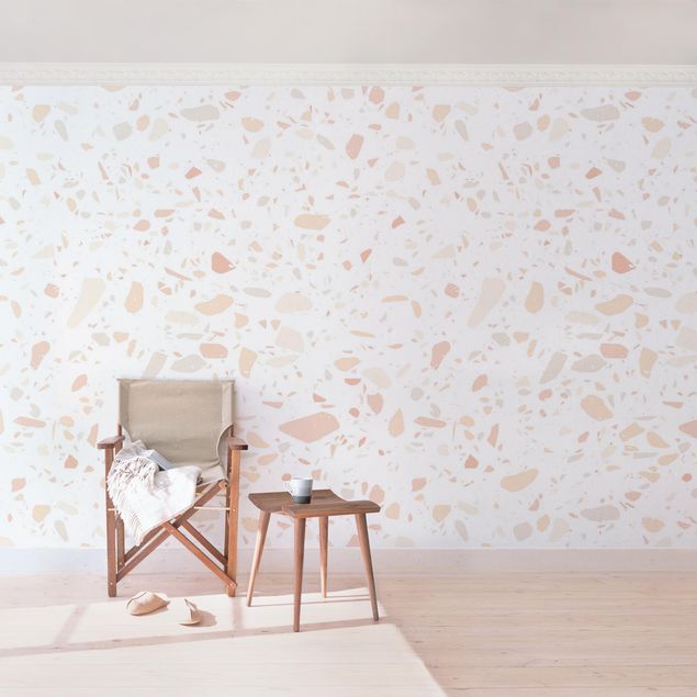 Wanddeko Schlafzimmer Detailliertes Terrazzo Muster Venezia