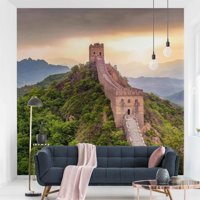 Wanddeko Wohnzimmer Die unendliche Mauer von China