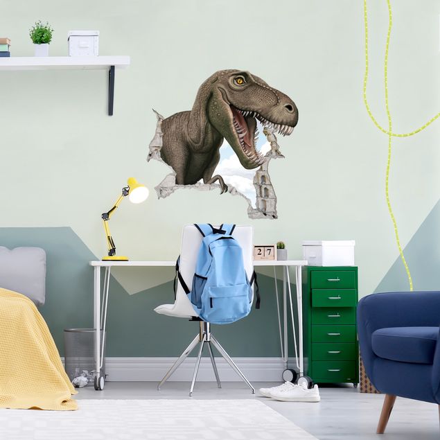 Wanddeko Büro Dinosaurier T - Rex