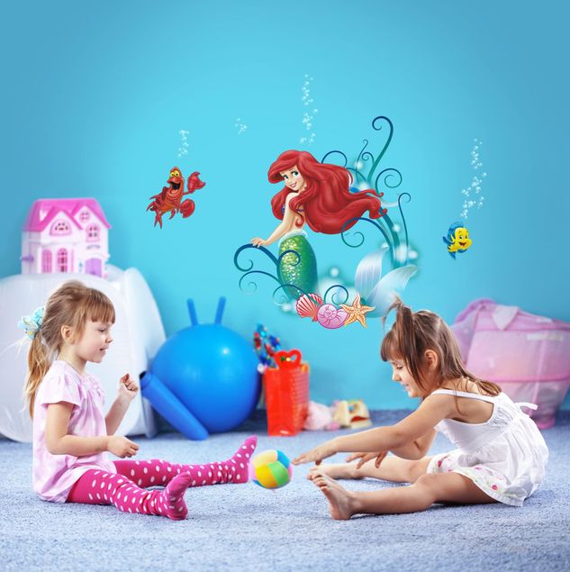 Kinderzimmer Deko Disney's - Arielle, die Meerjungfrau