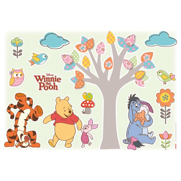 Kinderzimmer Deko Disney - Winnie Pooh Set