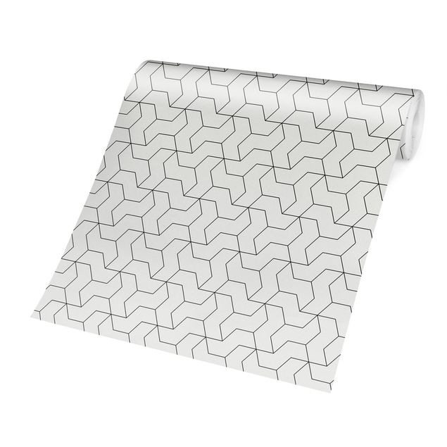 Wanddeko Flur Dreidimensionales Struktur Muster