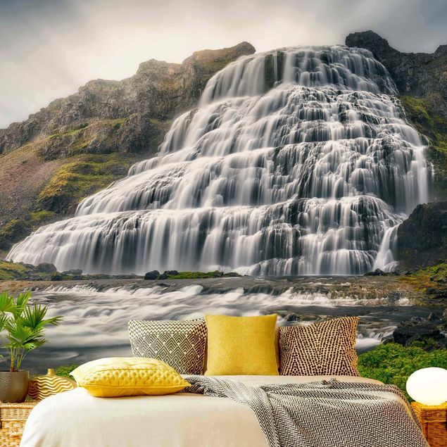 Wanddeko Flur Dynjandi Wasserfall