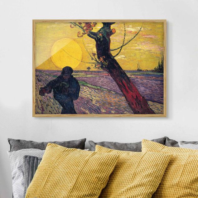 Impressionismus Bilder Vincent van Gogh - Sämann