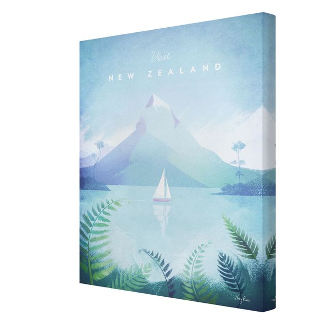 Wanddeko Flur Reiseposter - Neuseeland