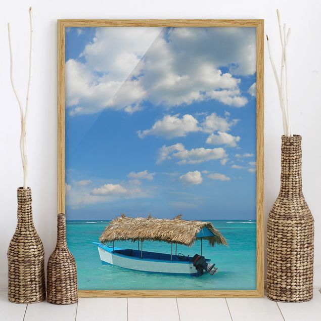 Strandbilder mit Rahmen Tropischer Strand