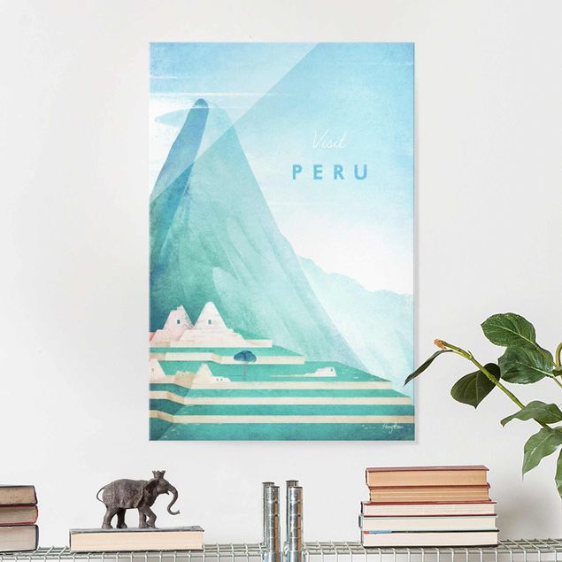 Wanddeko Schlafzimmer Reiseposter - Peru