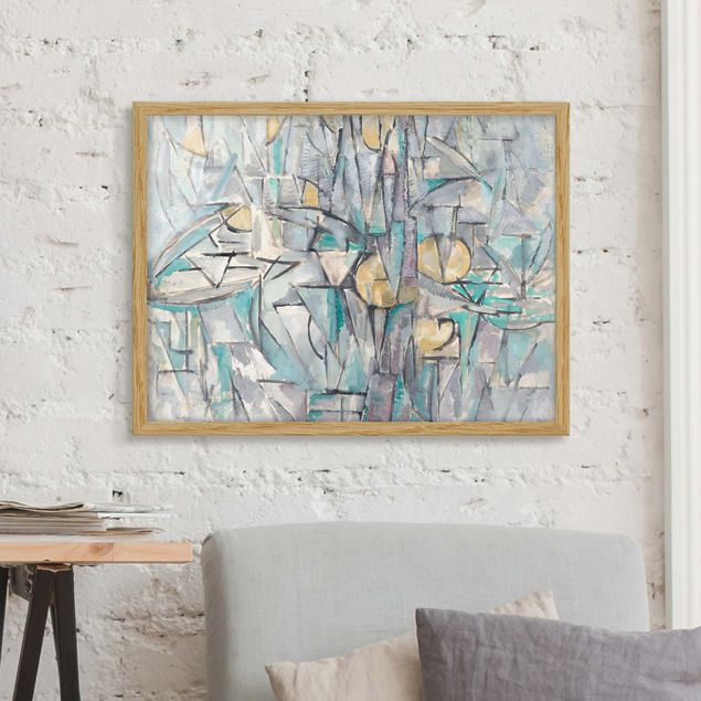 Impressionismus Bilder Piet Mondrian - Komposition X