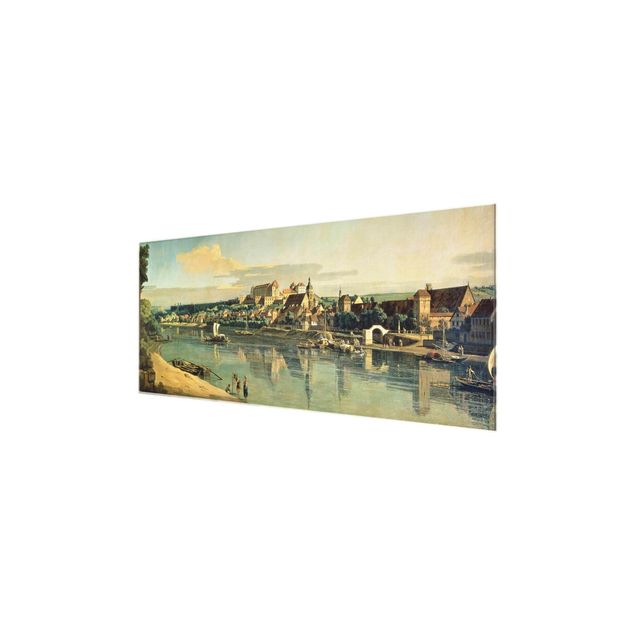 Wanddeko Schlafzimmer Bernardo Bellotto - Blick auf Pirna