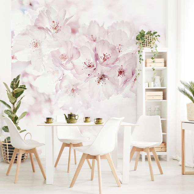 Wanddeko Wohnzimmer Ein Kirschblütenhauch