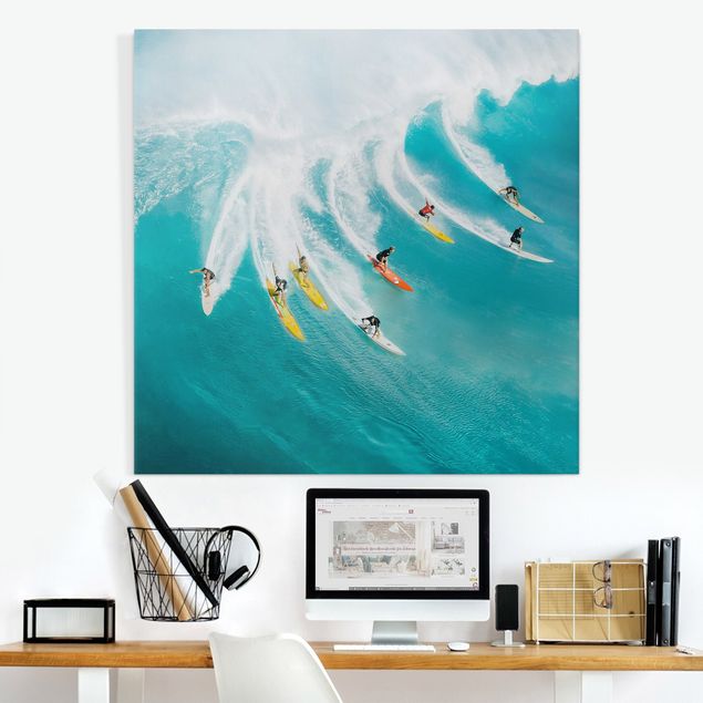 Wanddeko Wohnzimmer Einfach Surfen