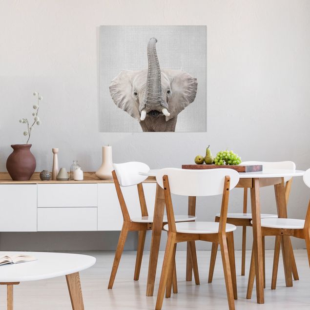 Wandbilder Elefanten Elefant Ewald
