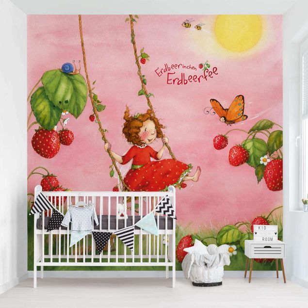 Wanddeko Büro Erdbeerinchen Erdbeerfee - Baumschaukel