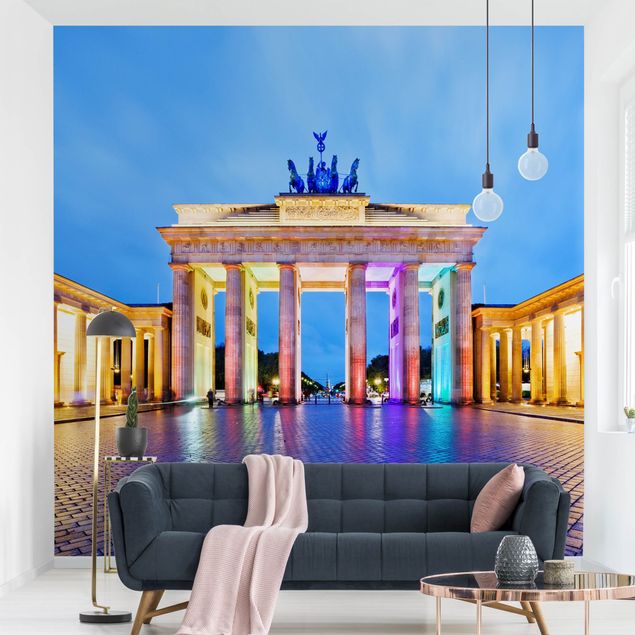 Wohndeko 3D Erleuchtetes Brandenburger Tor