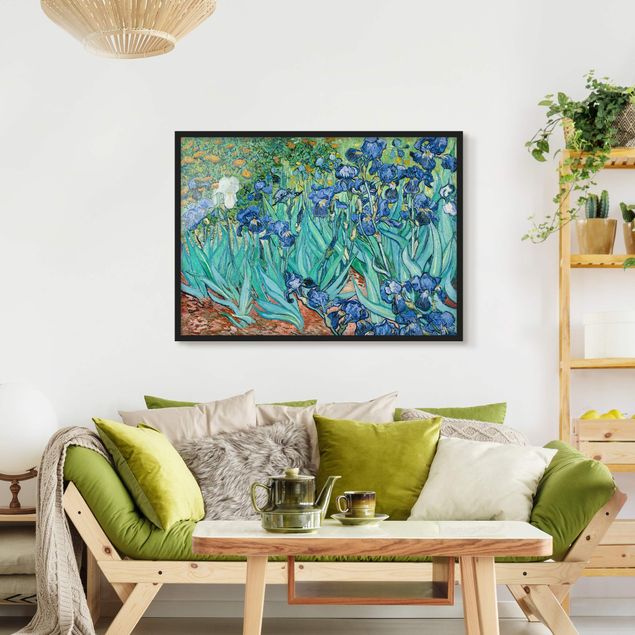 Wanddeko Wohnzimmer Vincent van Gogh - Iris