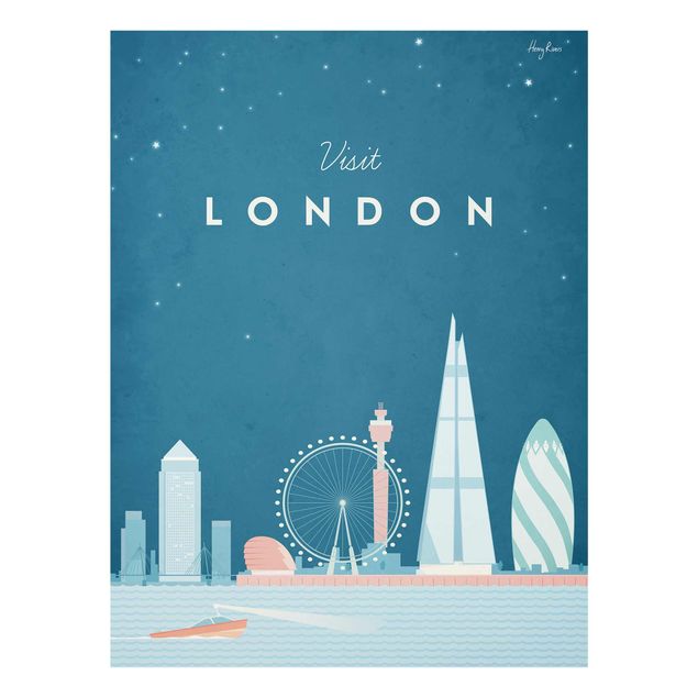 Wanddeko Flur Reiseposter - London