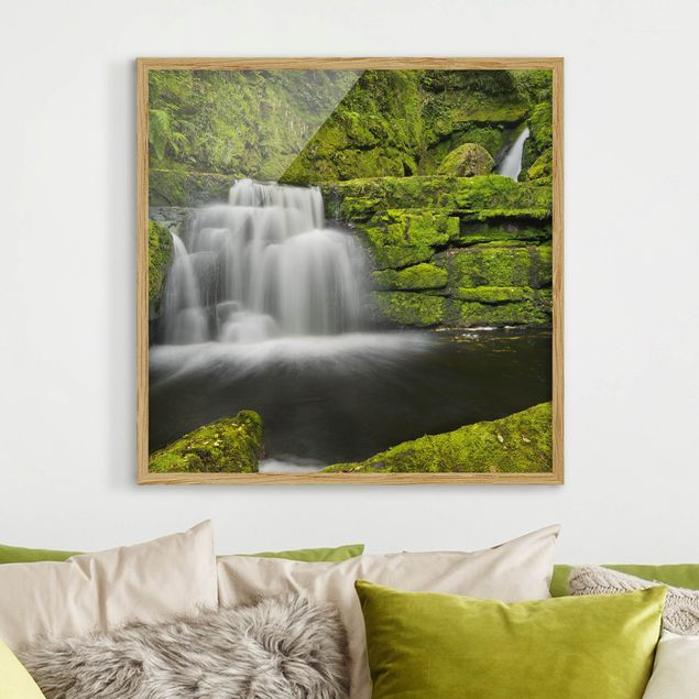 Wanddeko Schlafzimmer Lower McLean Falls in Neuseeland