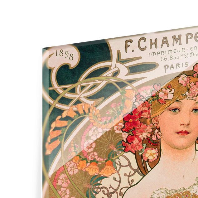 Kunststile Alfons Mucha - Plakat für F. Champenois