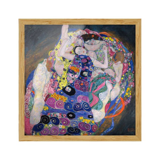 Wanddeko Flur Gustav Klimt - Die Jungfrau