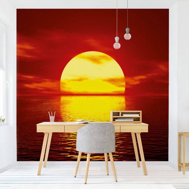 Wanddeko Schlafzimmer Fantastic Sunset