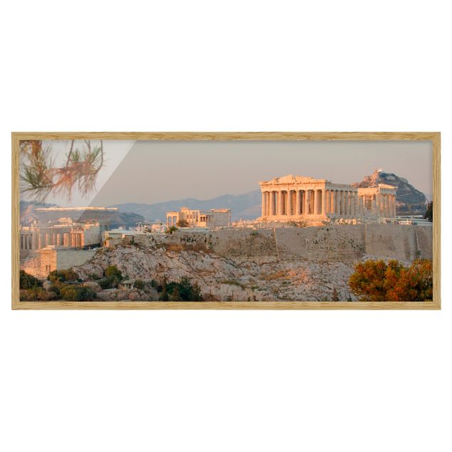 Wanddeko Esszimmer Akropolis