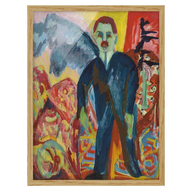 Wanddeko Esszimmer Ernst Ludwig Kirchner - Der Krankenwärter