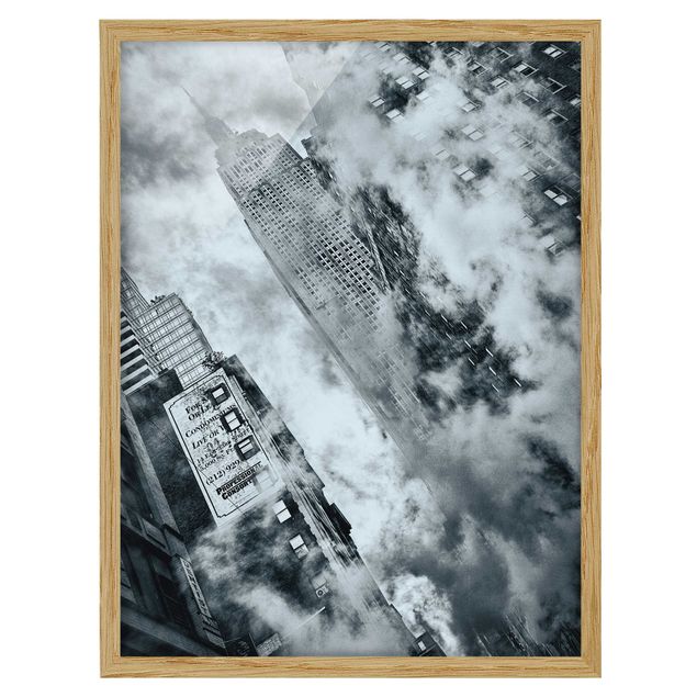 Wandbilder New York Fassade des Empire State Buildings