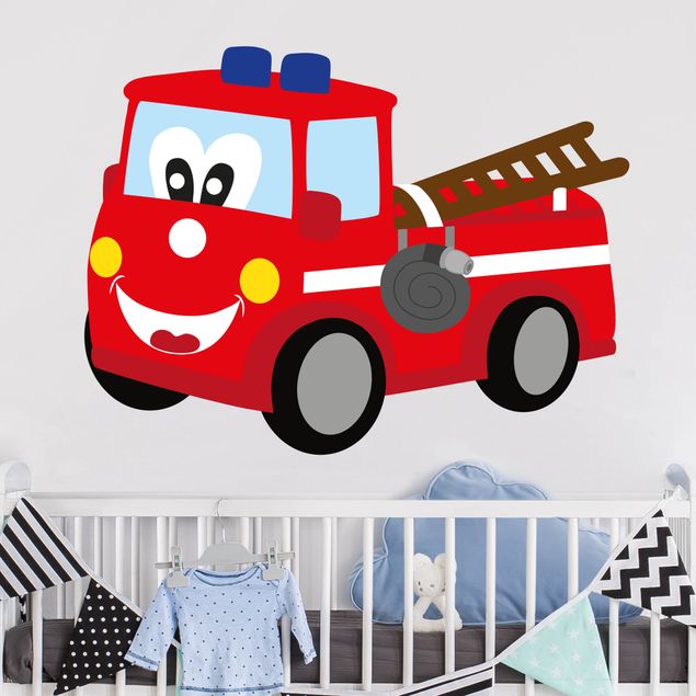 Deko Kinderzimmer Feuerwehrauto