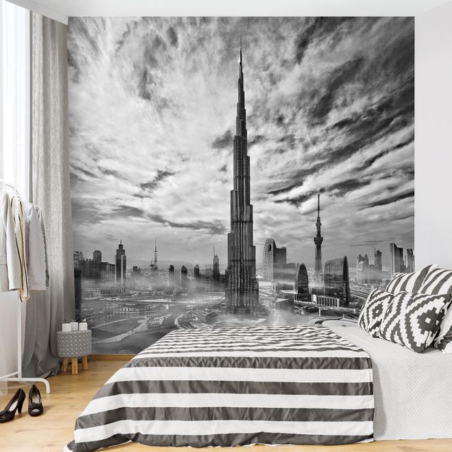 Wanddeko Wohnzimmer Dubai Super Skyline