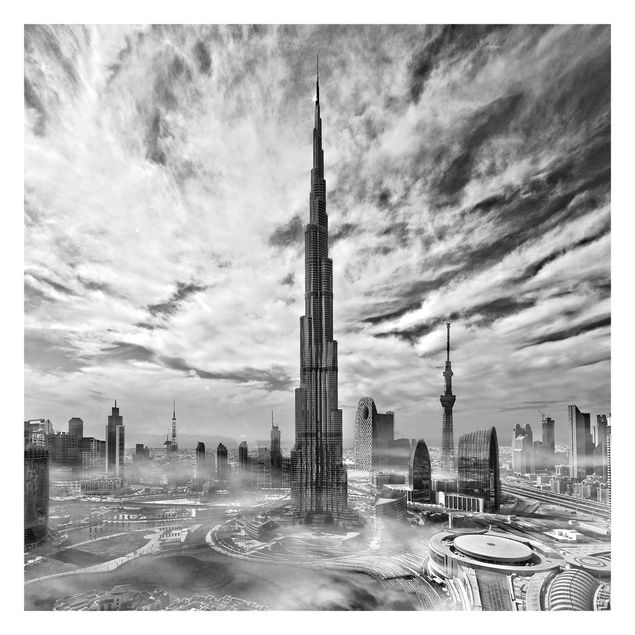Wanddeko Büro Dubai Super Skyline
