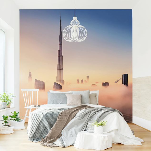 Wohndeko Architektur Himmlische Skyline von Dubai