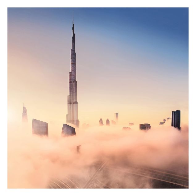 Wanddeko Büro Himmlische Skyline von Dubai