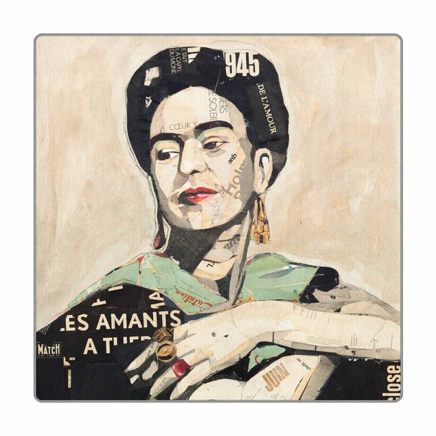 Wohndeko Frau Frida Kahlo - Collage No.4