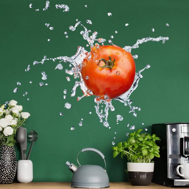 Wanddeko Esszimmer Frische Tomate
