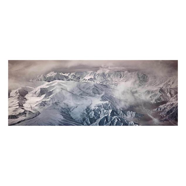 Wanddeko Flur Berge von Tibet