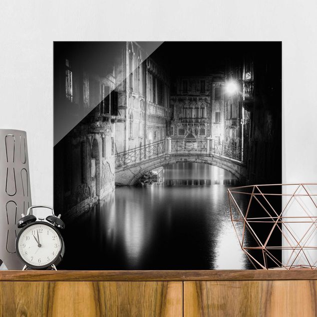 Wanddeko Schlafzimmer Brücke Venedig