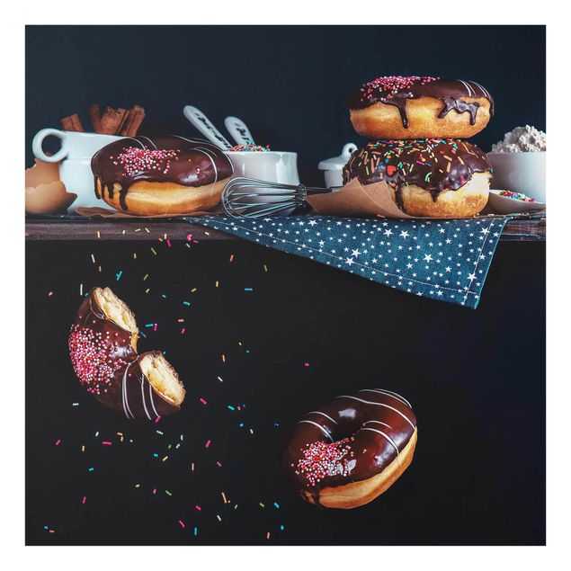 Wandbilder Modern Donuts vom Küchenregal
