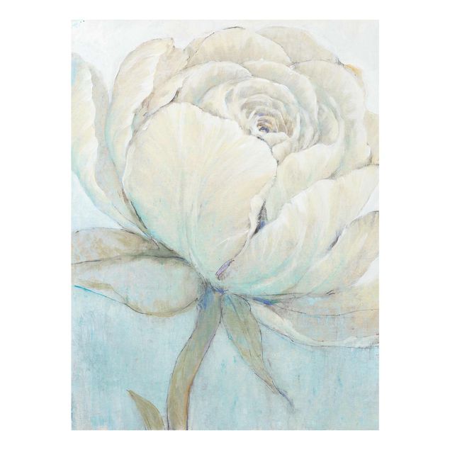 Wanddeko Esszimmer Englische Rose Pastell