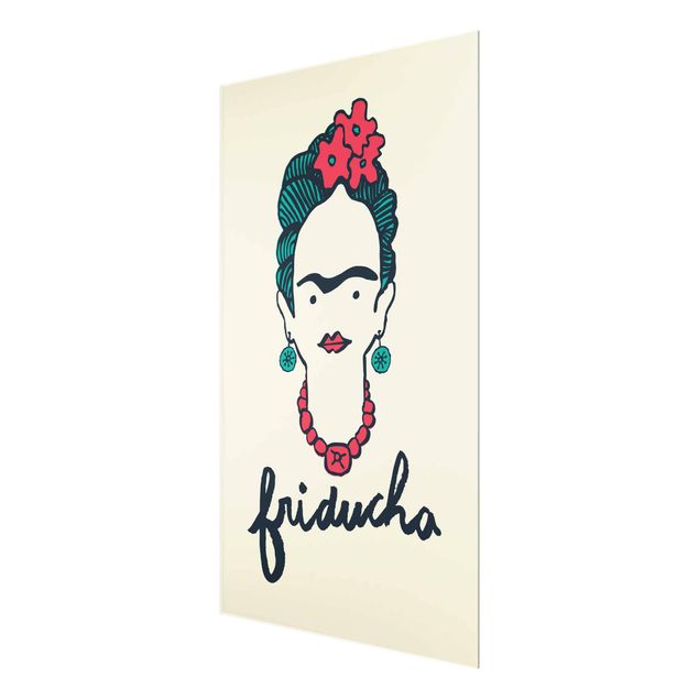 Wanddeko Treppenhaus Frida Kahlo - Friducha