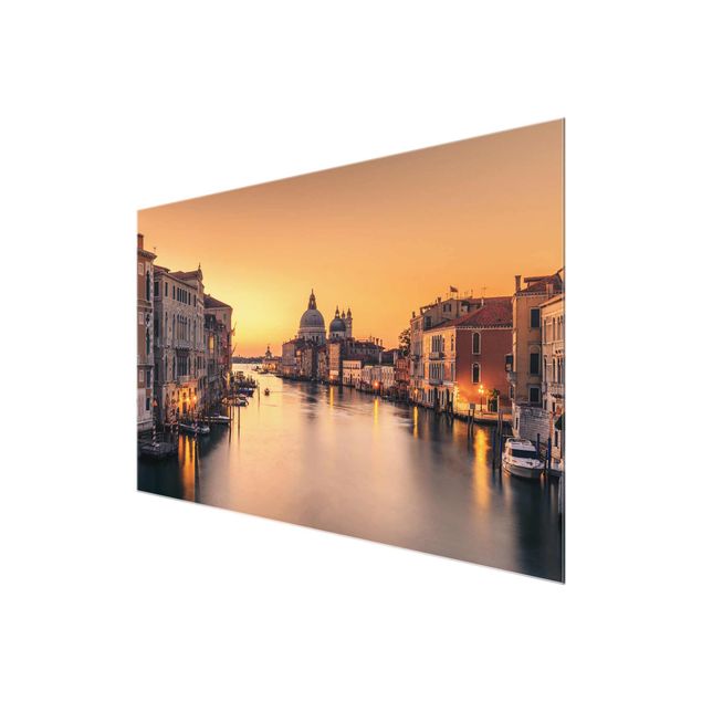 Wanddeko Büro Goldenes Venedig