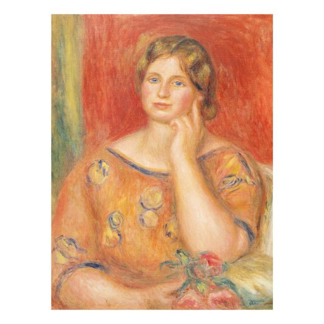 Wanddeko Büro Auguste Renoir - Frau Osthaus