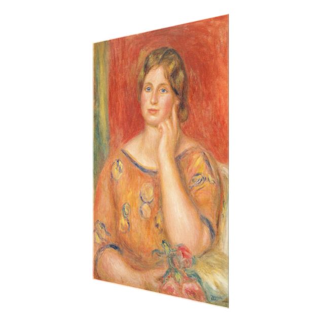 Wanddeko orange Auguste Renoir - Frau Osthaus