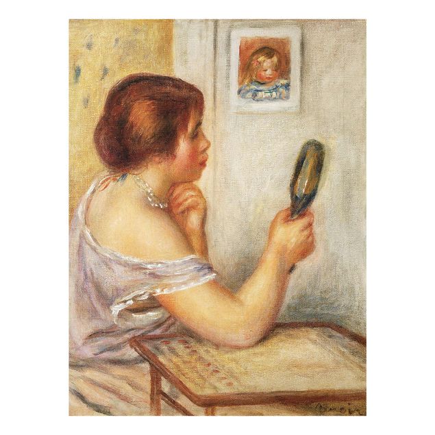 Wanddeko Esszimmer Auguste Renoir - Gabrielle mit Spiegel