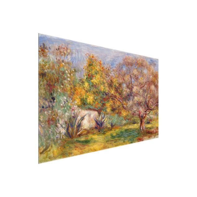 Wanddeko Flur Auguste Renoir - Garten mit Olivenbäumen