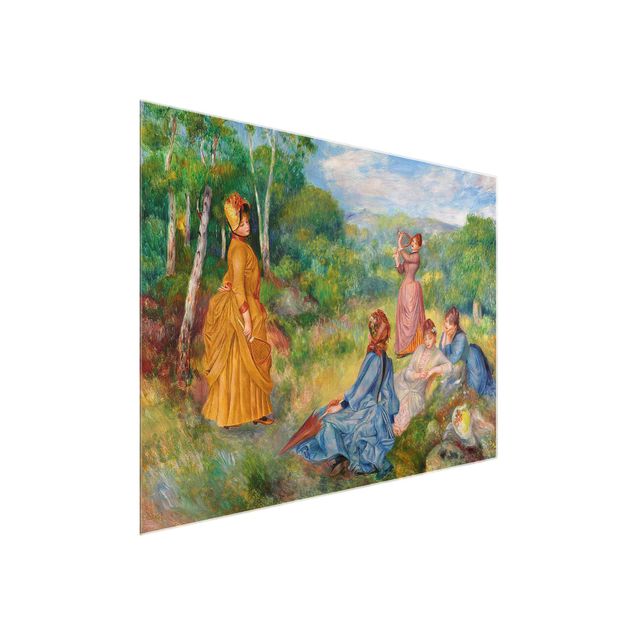Wanddeko Flur Auguste Renoir - Federballspiel