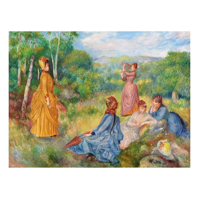 Wanddeko Esszimmer Auguste Renoir - Federballspiel