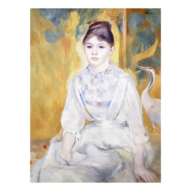 Wanddeko Büro Auguste Renoir - Junges Mädchen mit Schwan