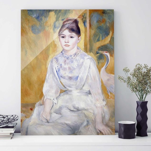 Impressionismus Bilder kaufen Auguste Renoir - Junges Mädchen mit Orange